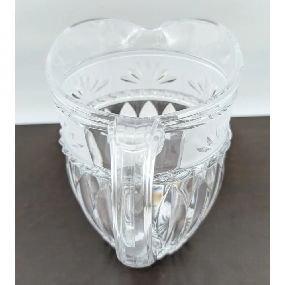 Vintage Cristal D'Arques Durand Carthage Crystal Pitcher France 48OZ in Box